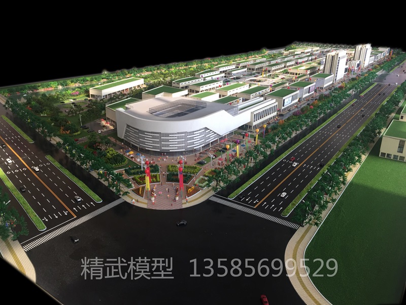 商業(yè)建筑沙盤(pán)模型